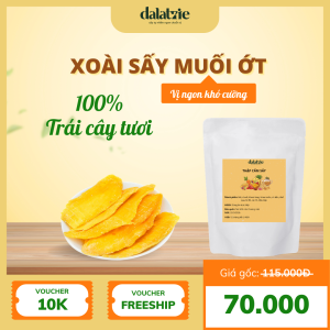xoài sấy muối ớt - dalatvie