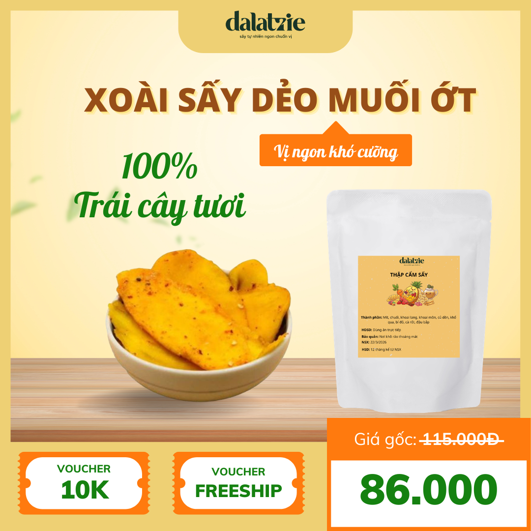 xoài sấy muối ớt tiệm sấy xoài sấy muối ớt tiệm sấy