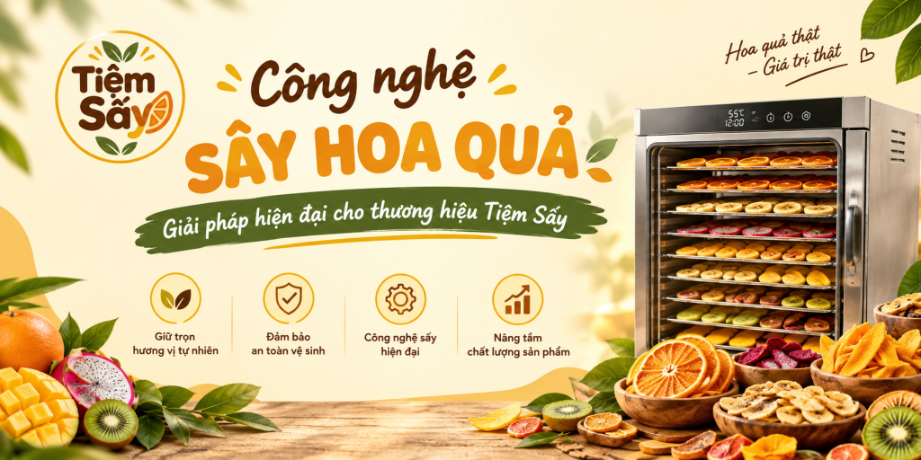 cong nghe say hoa qua