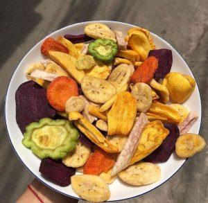 Trái cây sấy có béo không