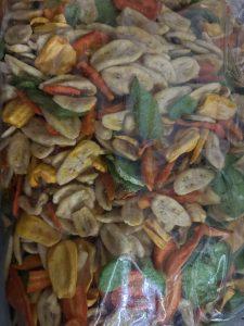 trái cây sấy chân không giòn ngon